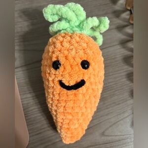 Carrot Amigurumi Crochet Plush